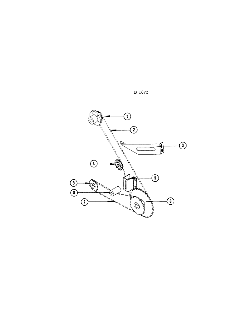 Схема запчастей Case IH 660 - (112[A]) - TIGHTENER, ROCKER ARM CRANKSHAFT DRIVE 