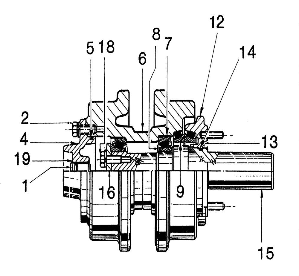 Схема запчастей Case IH 7700 - (A10[04]) - TRACK IDLER ROLLER Mainframe & Functioning Components