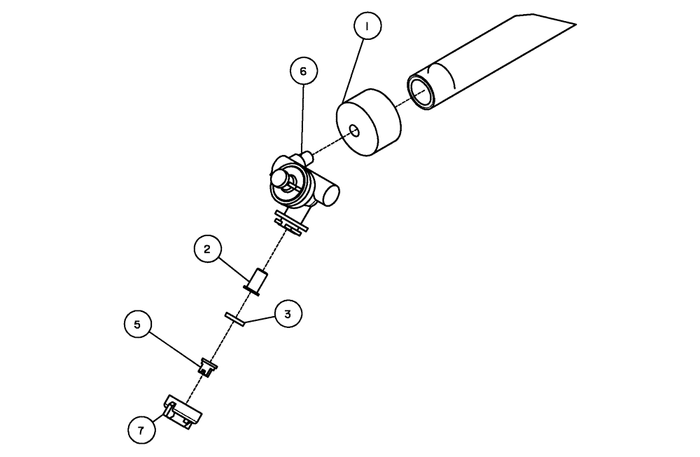 Схема запчастей Case IH SRX160 - (L.20.B[22]) - NOZZLE - ASSEMBLY, MANUAL END L - Field Processing