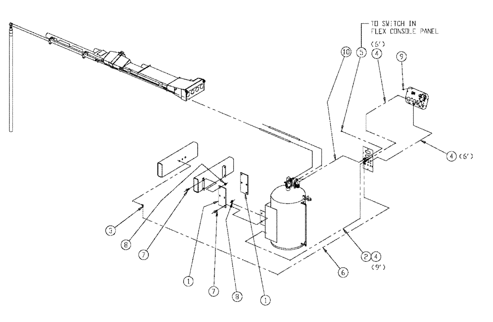 Схема запчастей Case IH FLX3330B - (10-008) - FOAM MARKER PARTS Options