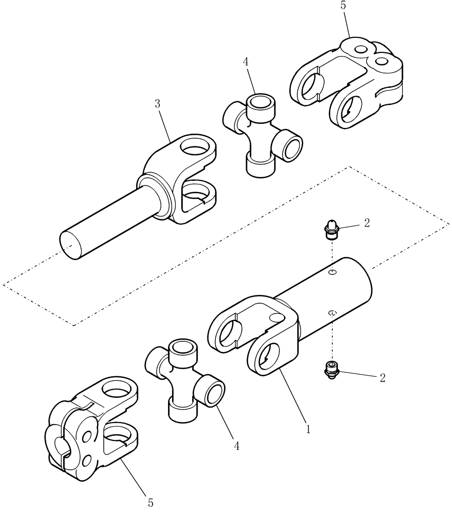 Схема запчастей Case IH WDX901 - (015) - STEERING PTO (41) - STEERING