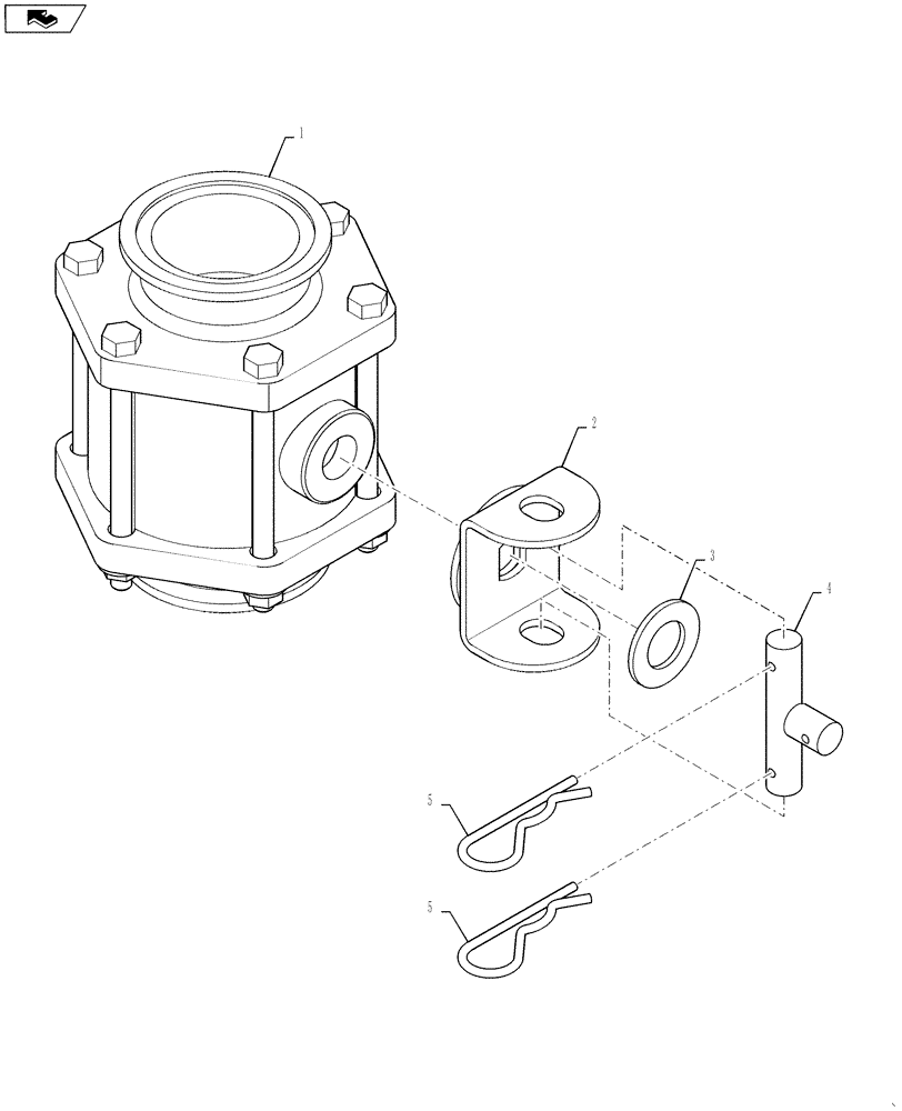 Схема запчастей Case IH 3330 - (75.120.30) - VALVE, 3" MANIFOLD BALL (75) - SOIL PREPARATION