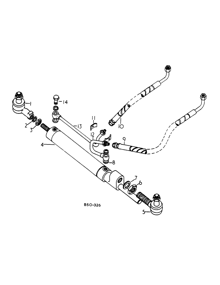 Схема запчастей Case IH 785 - (10-067) - POWER STEERING, 4-WHEEL DRIVE, Z F AXLE (07) - HYDRAULICS