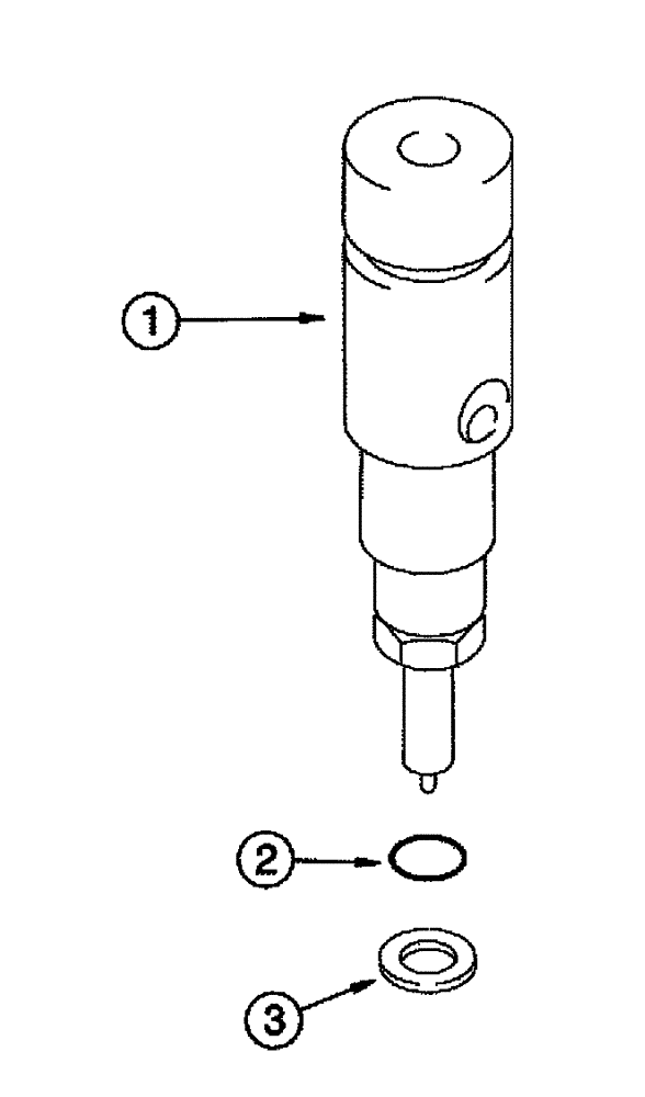 Схема запчастей Case IH SPX4410 - (03-035) - FUEL INJECTION NOZZLE (01) - ENGINE