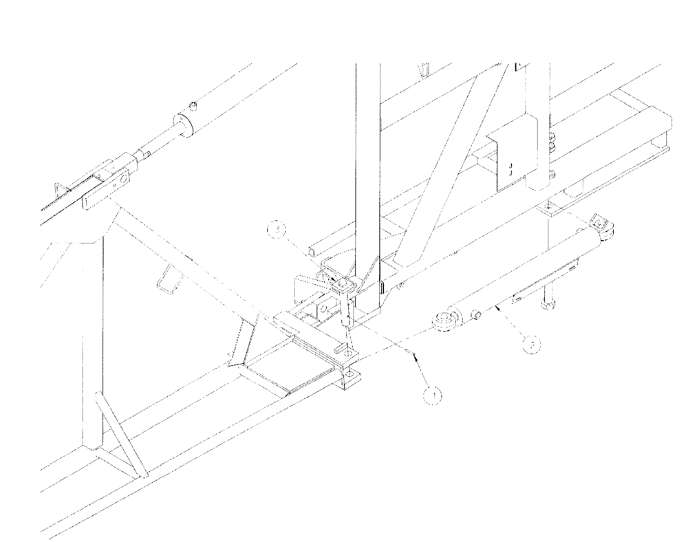 Схема запчастей Case IH SPX3200 - (07-012) - FIELD KIT, INNER FOLD CYLINDER GRP - RH/LH (35) - HYDRAULIC SYSTEMS