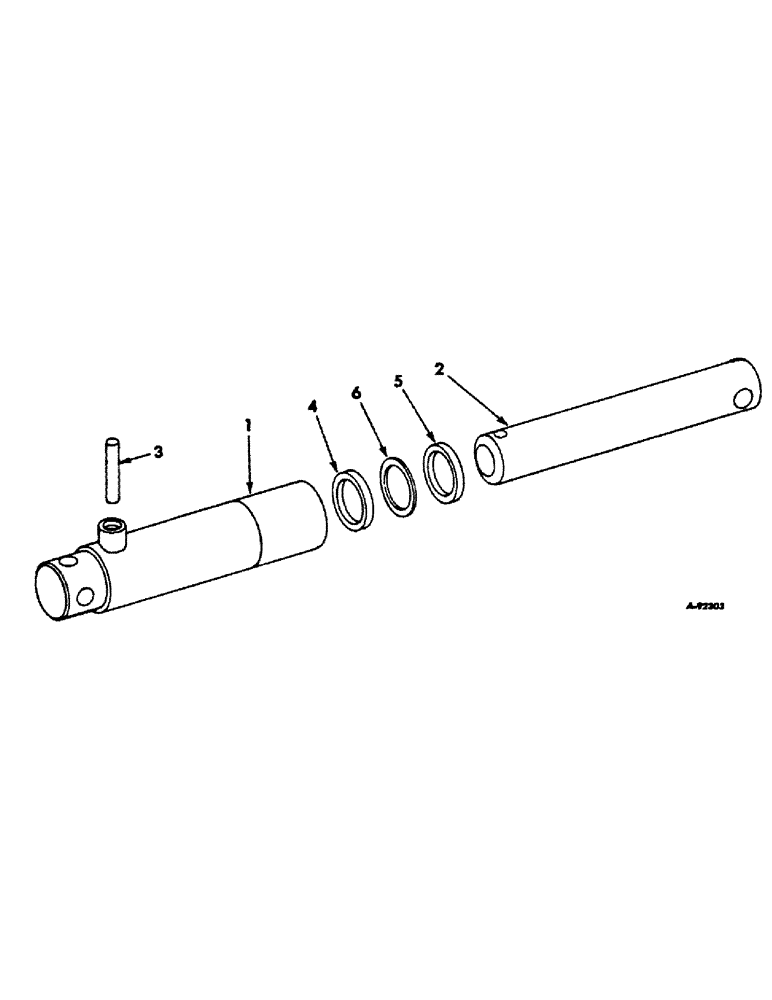 Схема запчастей Case IH 185 - (10-10) - HYDRAULICS, HYDRAULIC CYLINDER, HYDRAULIC LIFT OR THREE POINT HITCH ATTACHMENTS (07) - HYDRAULICS