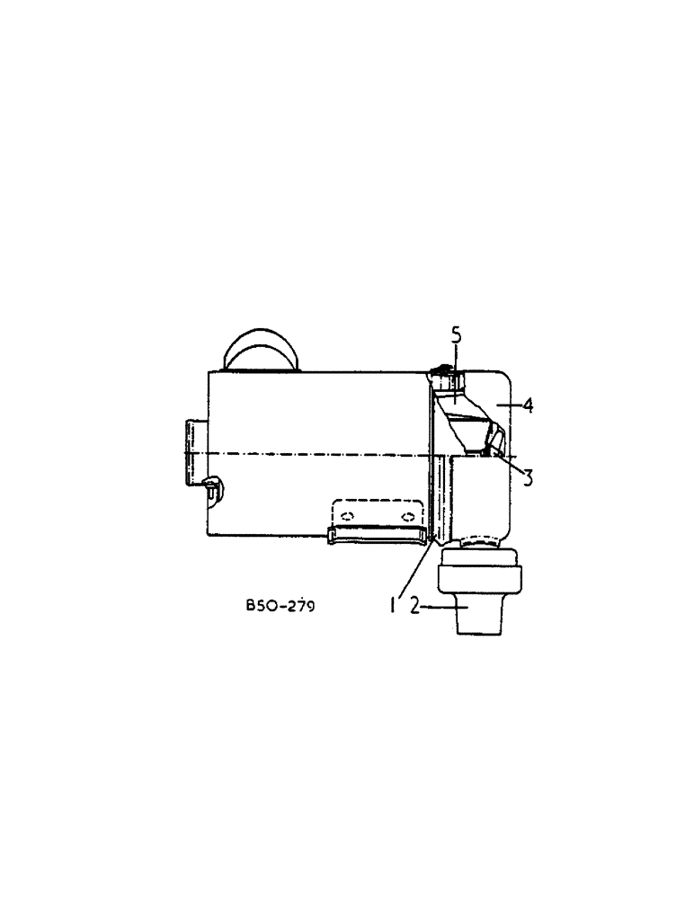 Схема запчастей Case IH 684 - (12-04[A]) - POWER, AIR CLEANER, COOPERS - 3125198R93 Power