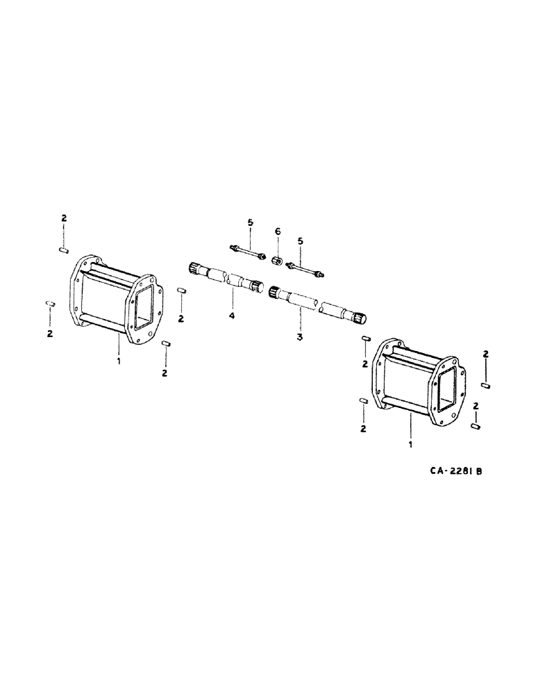 Схема запчастей Case IH 1440 - (07-11) - DRIVE TRAIN, MAIN WHEEL EXTENSION, 120 INCH TREAD Drive Train