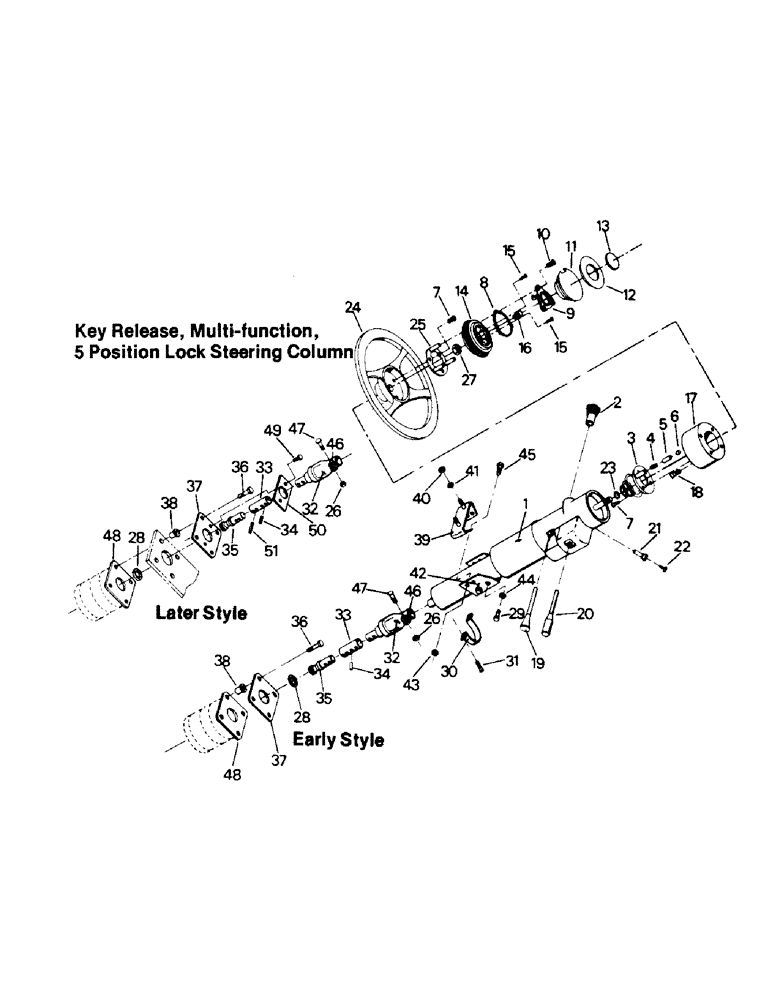 Схема запчастей Case IH ST280 - (01-09) - STEERING CONTROLS AND MOUNTING (10) - CAB