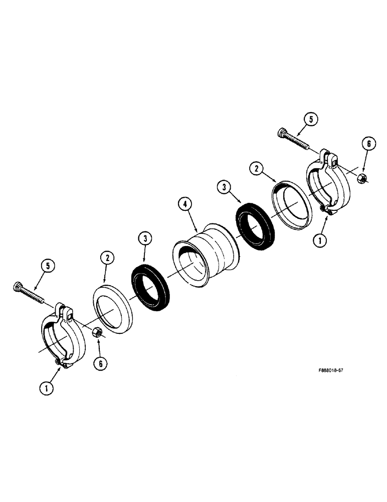 Схема запчастей Case IH STEIGER - (8-40) - HYDRAULIC TUBE JOINT (08) - HYDRAULICS