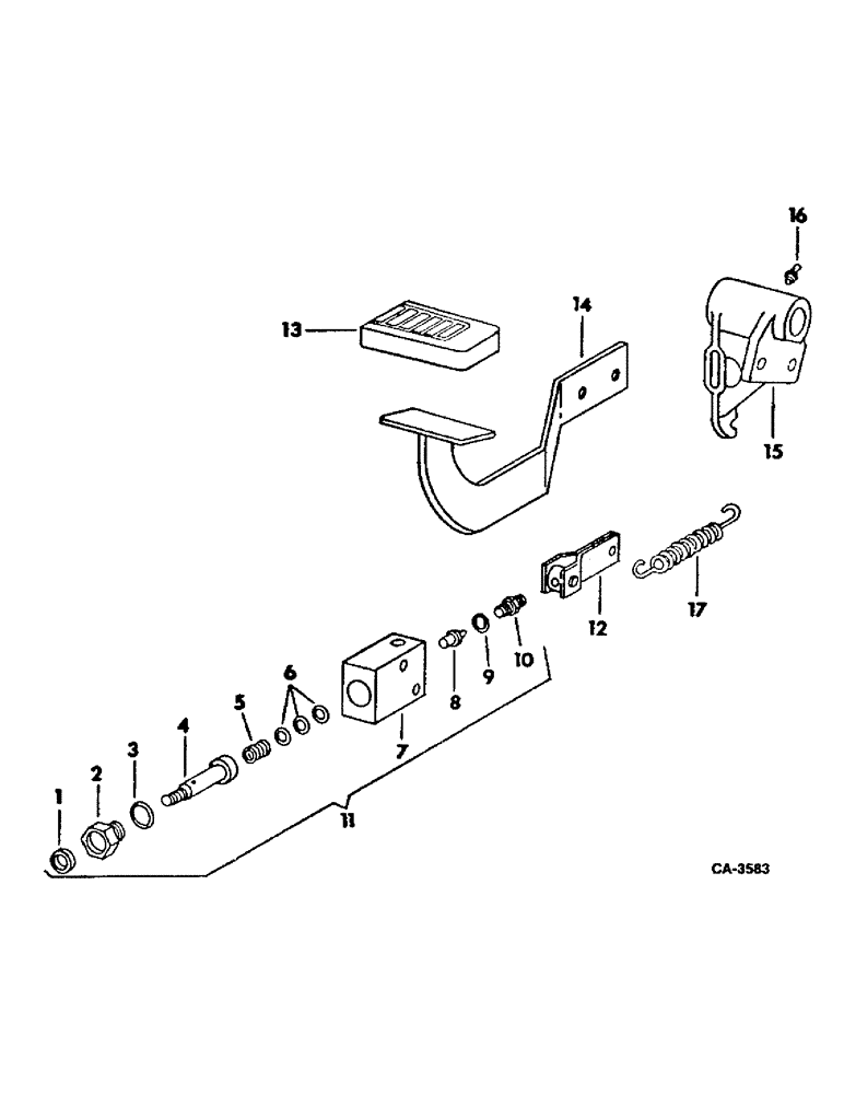 Схема запчастей Case IH 915 - (10-36) - HYDRAULICS, FOOT-N-INCH CONTROL VALVE (07) - HYDRAULICS