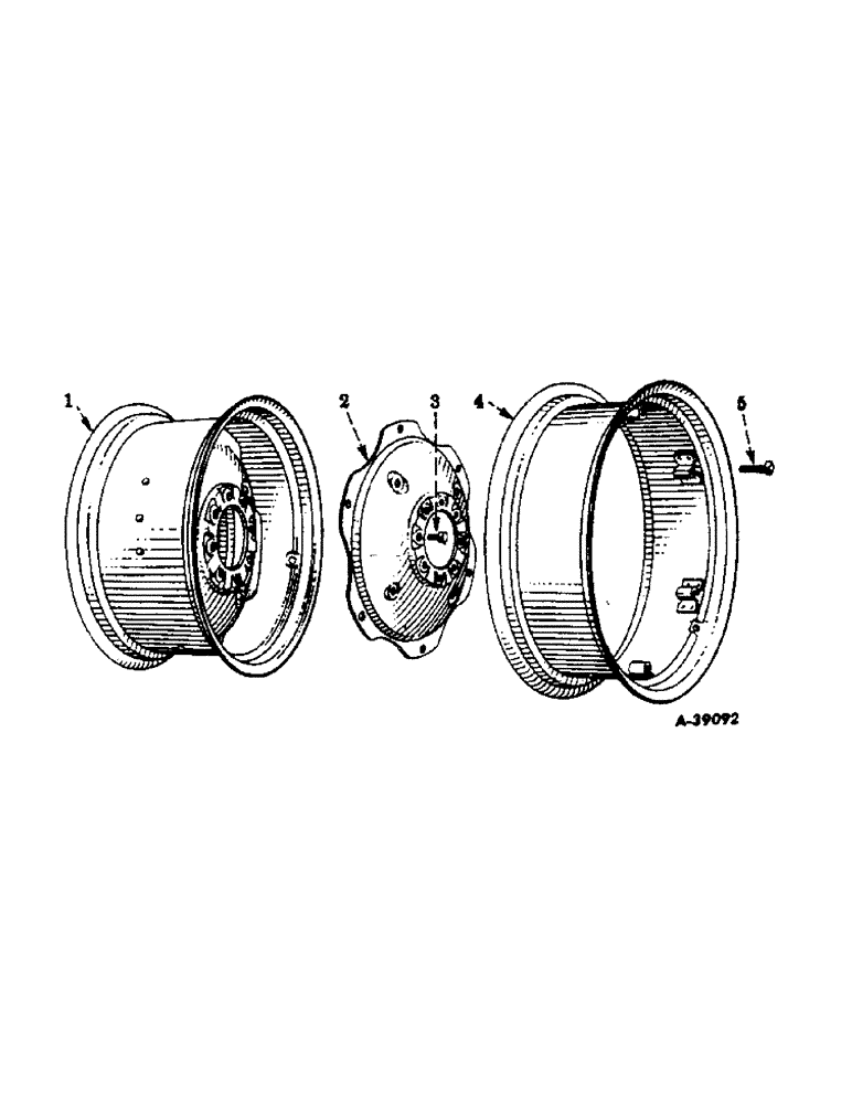 Схема запчастей Case IH 300 - (265) - CHASSIS, REAR WHEELS (12) - CHASSIS