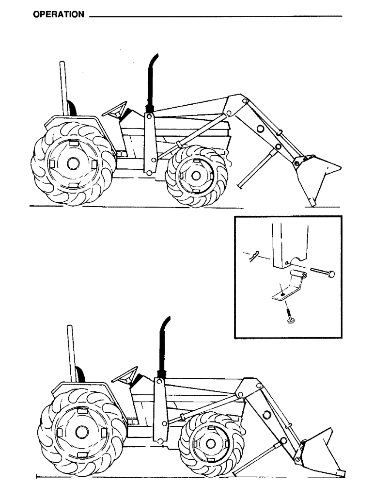 Схема запчастей Case IH L106 - (18) - OPERATION (00) - PICTORIAL INDEX