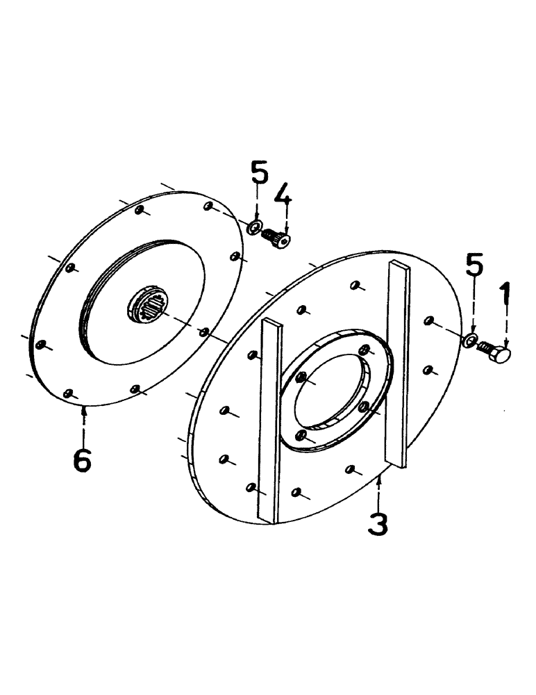 Схема запчастей Case IH AUSTOFT - (C02-01) - PUMP ADAPTOR AND DRIVE PLATE Engine & Engine Attachments