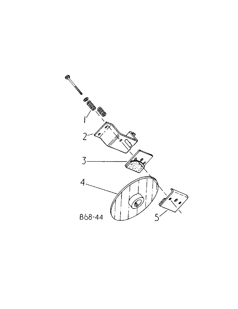 Схема запчастей Case IH 425 - (A-34) - KNOTTER SHAFT BRAKE 