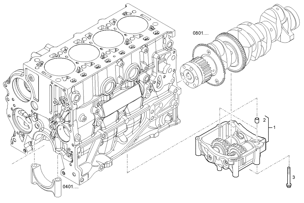 Схема запчастей Case IH F5AE9454D A001 - (1050.010) - ADDITIONAL MASSES 