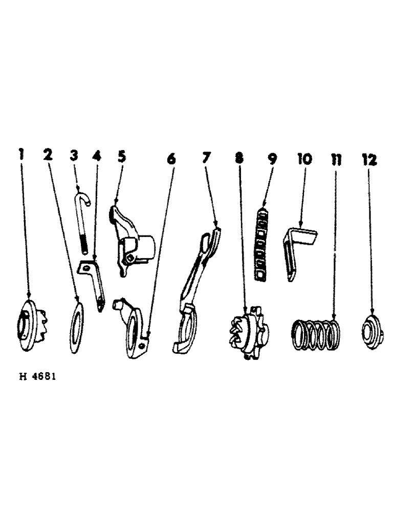 Схема запчастей Case IH 100 - (B-27) - GRASS DRIVE PARTS 