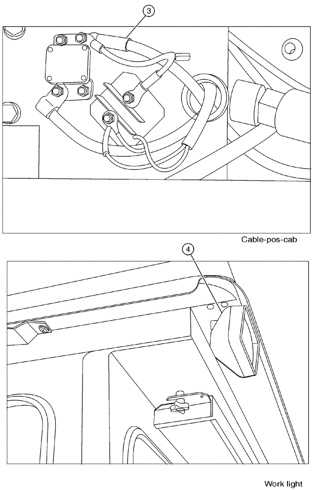 Схема запчастей Case IH 3185 - (12-005[02]) - CAB HARNESS PACKAGE (06) - ELECTRICAL