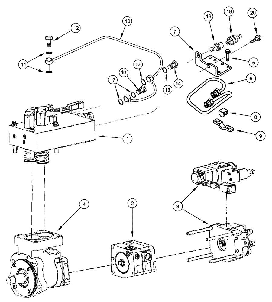 Схема запчастей Case IH FLX4010 - (02-071) - FUEL INJECTION PUMP, FLX4510 (01) - ENGINE