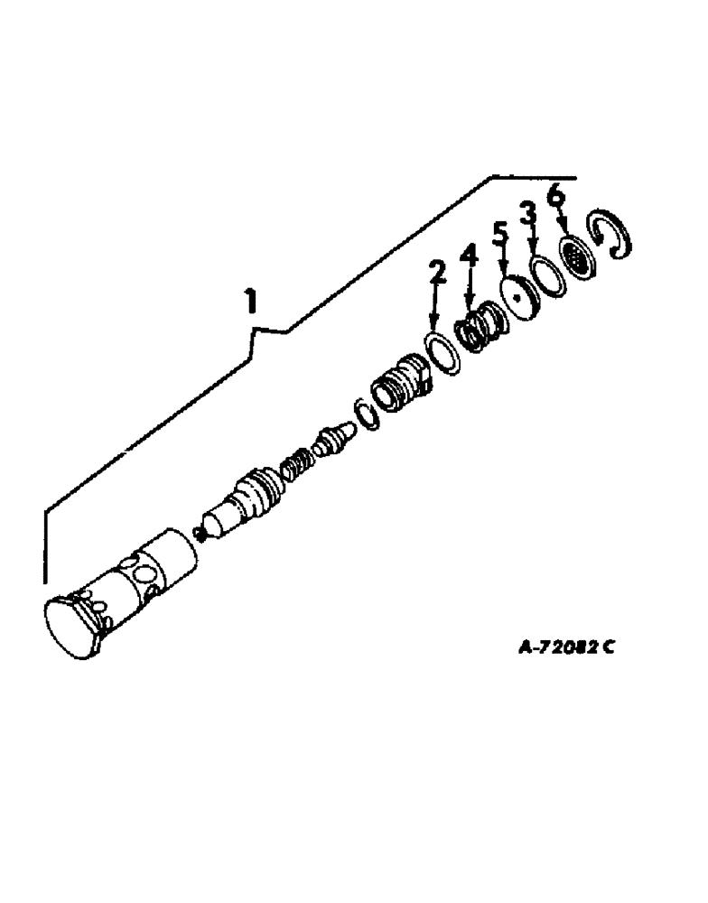 Схема запчастей Case IH 664 - (10-23) - HYDRAULICS, PILOT RELIEF VALVE (07) - HYDRAULICS