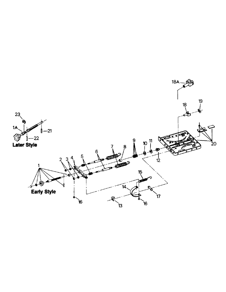 Схема запчастей Case IH ST310 - (01-20) - SEAT ASSEMBLY, LOWER SUSPENSION (10) - CAB