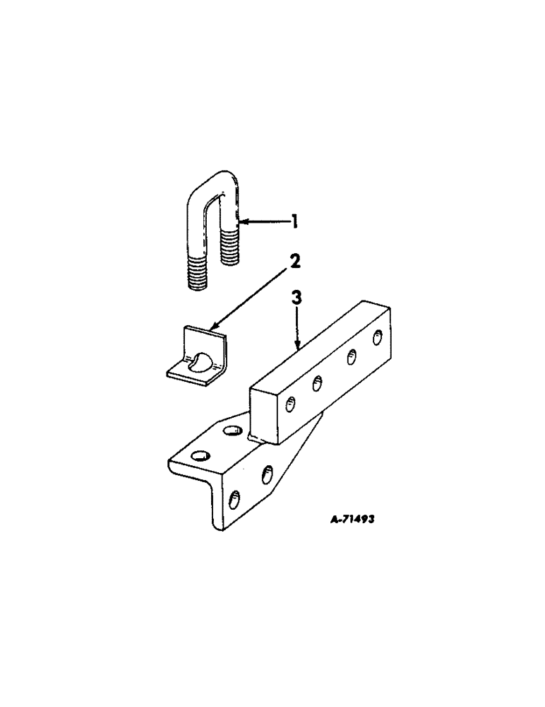 Схема запчастей Case IH 188 - (C-08[A]) - PARTS REQUIRED TO ADAPT PLANTER UNIT TO 268 AND 468 CULTIVATORS WHEN USED IN CONNECTION WITH FARMALL 504, 460, AND 560 TRACTORS 