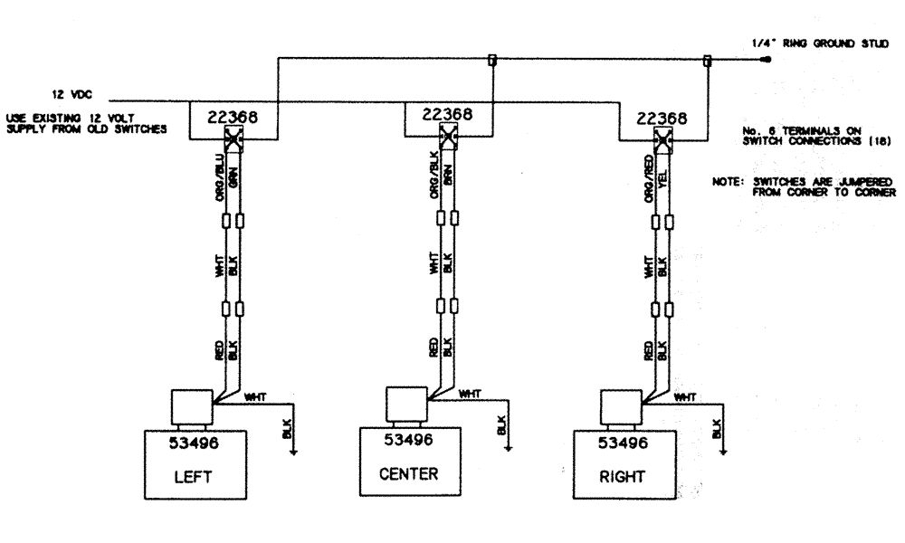 Схема запчастей Case IH TYLER - (11-002) - WIRING - BALL VALVE (06) - ELECTRICAL