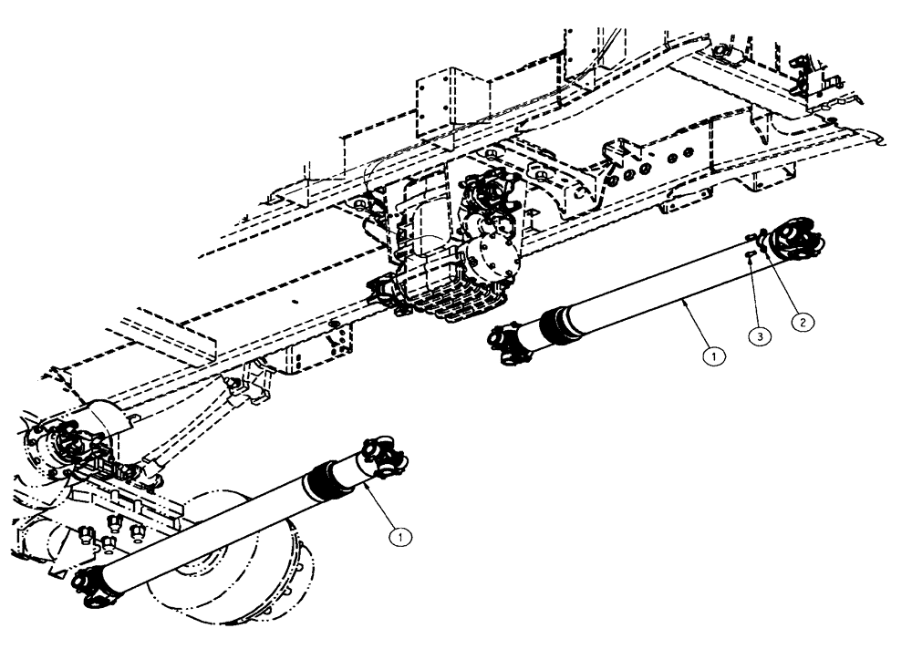 Схема запчастей Case IH FLX4010 - (03-010) - DRIVELINE GROUP WITH AUX TRANSMISSION, FLX4010 & FLX4510 (03) - TRANSMISSION