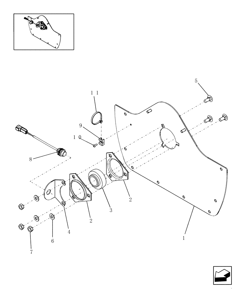 Схема запчастей Case IH 7120 - (74.140.10) - BEARING PLATE (74) - CLEANING