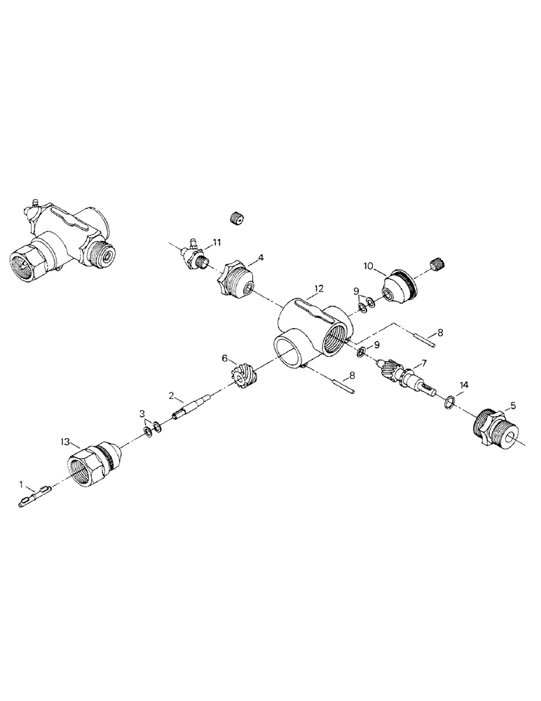 Схема запчастей Case IH STEIGER - (02-08) - TACHOMETER DRIVE (06) - ELECTRICAL