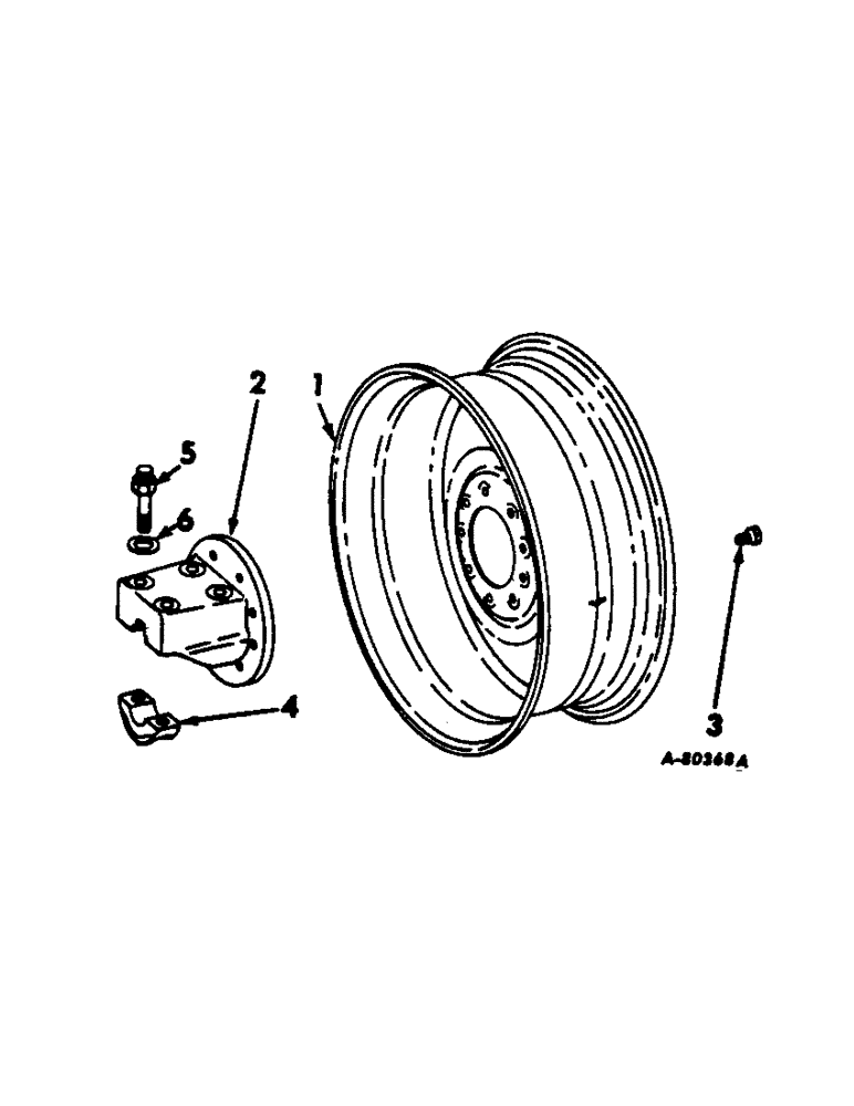 Схема запчастей Case IH 21206 - (L-07) - WHEELS AND WHEEL WEIGHTS, OUTER DUAL REAR WHEELS, DISC TYPE Wheels & Wheel Weights