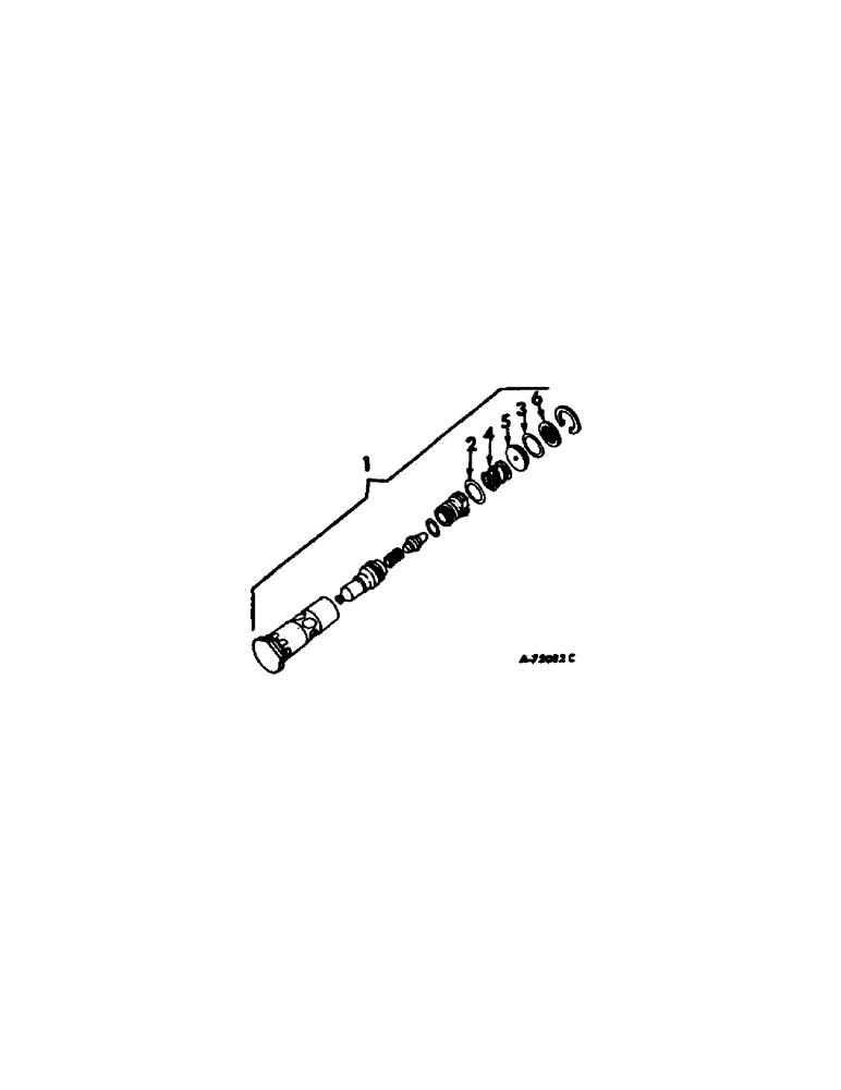 Схема запчастей Case IH 4166 - (10-15[A]) - HYDRAULICS, PILOT RELIEF VALVE (07) - HYDRAULICS