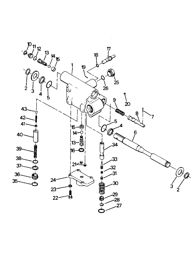 Схема запчастей Case IH PTA297 - (11-59) - DEPTH CONTROL VALVE Options & Miscellaneous