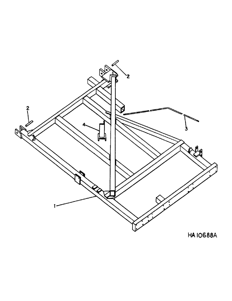 Схема запчастей Case IH 5500 - (G-03) - WING FRAME, WING TYPE 