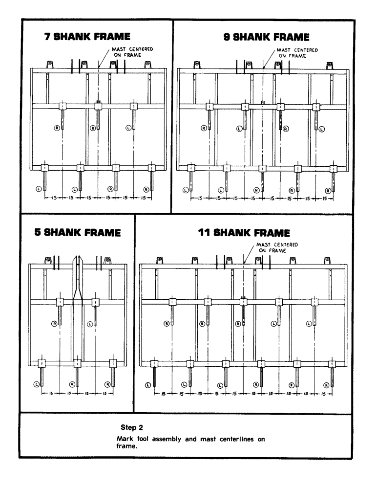 Схема запчастей Case IH 9 - (03) - SETTING-UP INSTRUCTIONS 
