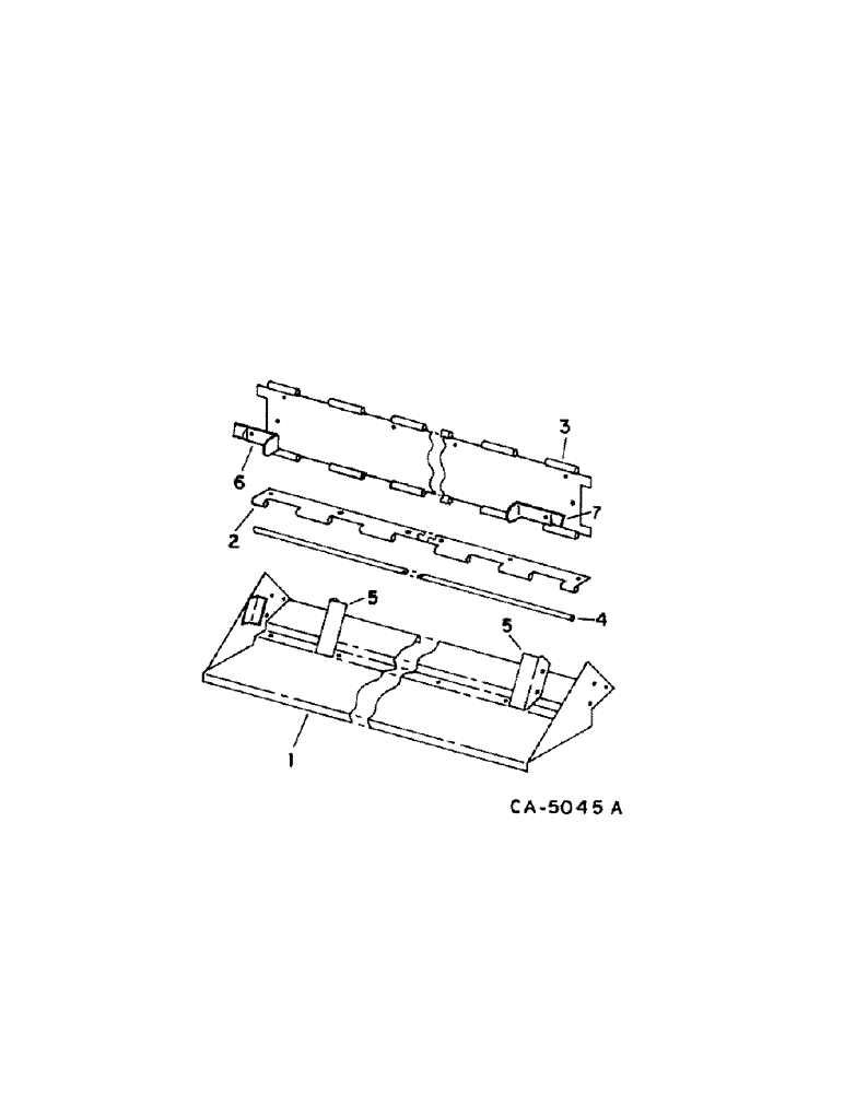 Схема запчастей Case IH 914 - (21-05[1]) - SERIAL NUMBER 19001 AND ABOVE (14) - THRESHING