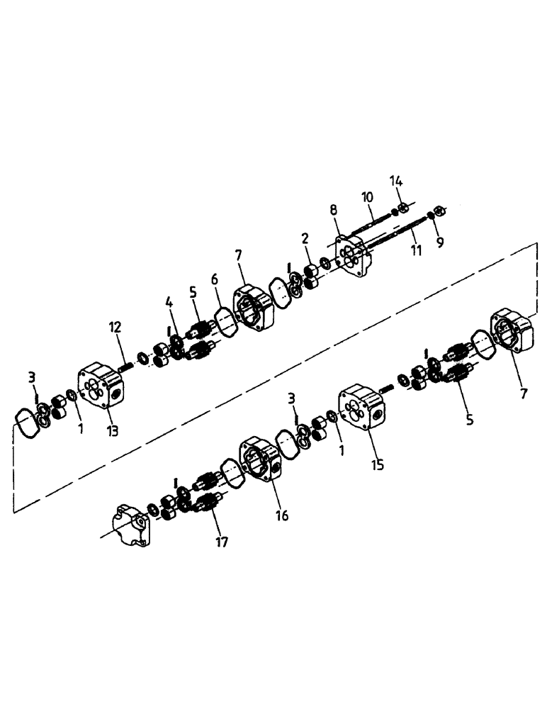 Схема запчастей Case IH 7700 - (B04-09) - FLOW DIVIDER Hydraulic Components & Circuits