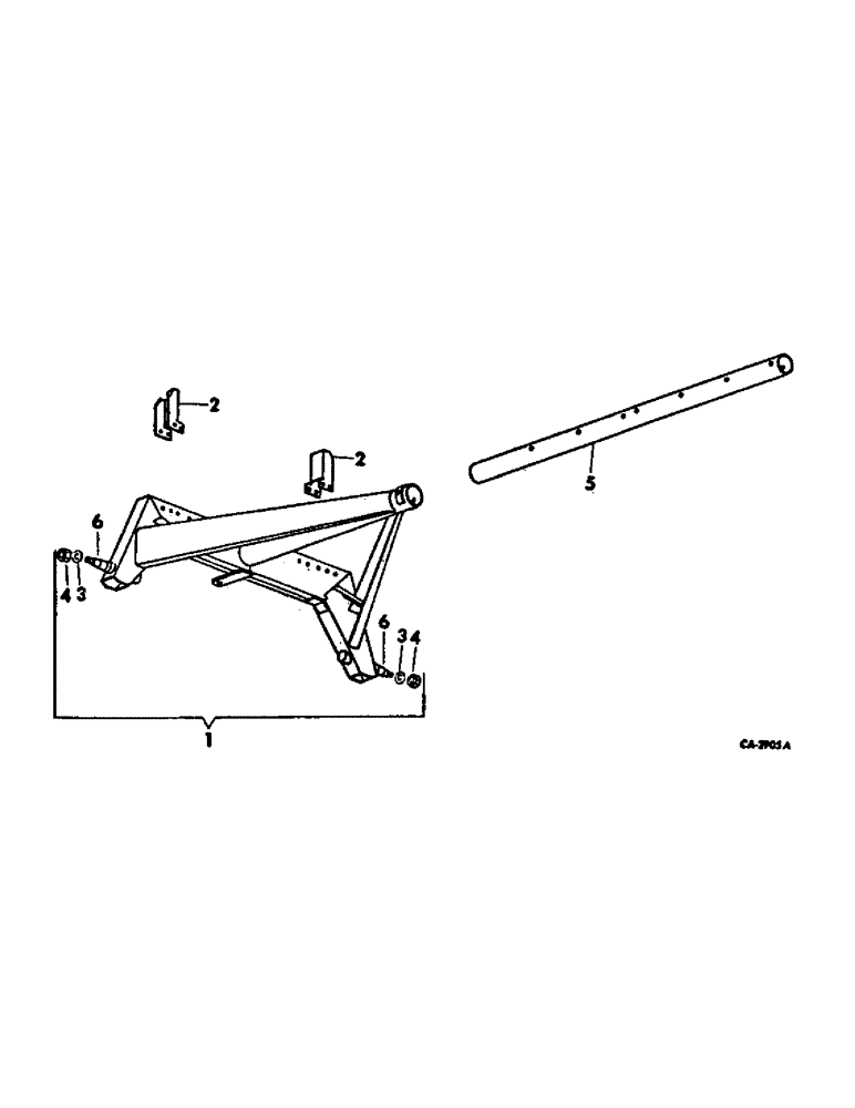 Схема запчастей Case IH VARIOUS - (D-22) - REAR AXLE ASSY 