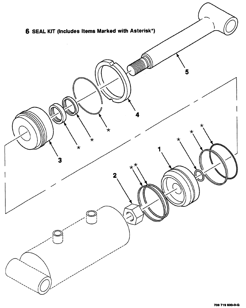 Схема запчастей Case IH 8860 - (08-58) - HYDRAULIC MASTER CYLINDER ASSEMBLY - LEFT (S.N. CFH0145471 AND LATER) (35) - HYDRAULIC SYSTEMS