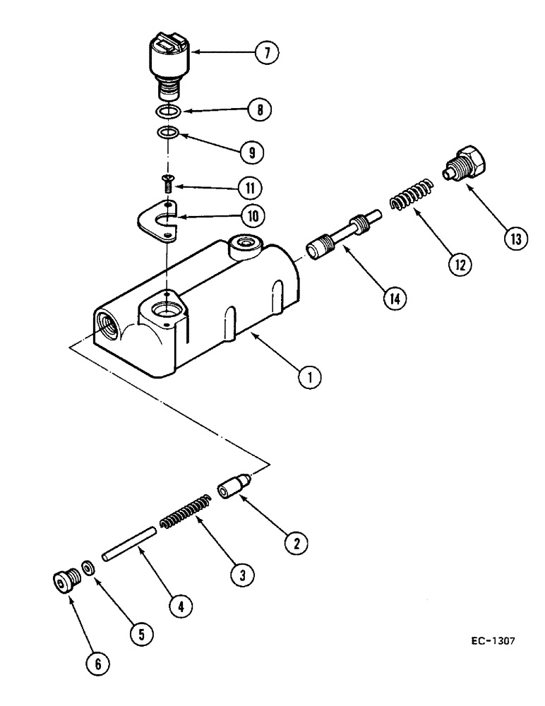 Схема запчастей Case IH 685 - (8-652) - REGULATOR VALVE - 2 SPEED POWER SHIFT, 685 : 18001-, 885 : 18001- (08) - HYDRAULICS