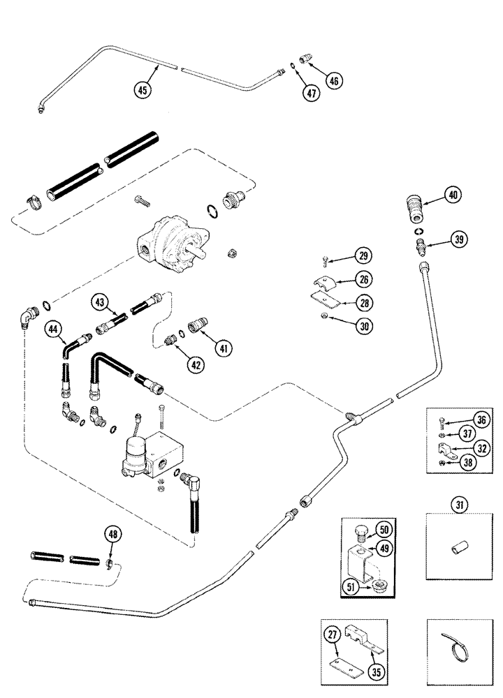 Схема запчастей Case IH 1020 - (08-14) - REEL DRIVE SYSTEM 1440E, 1460E AND 1480E COMBINE (08) - HYDRAULICS