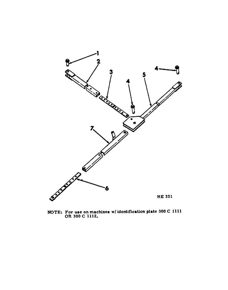 Схема запчастей Case IH 300 - (10-10) - SINGLE MACHINE HITCH AND REAR DUPLEX MACHINE HITCH 