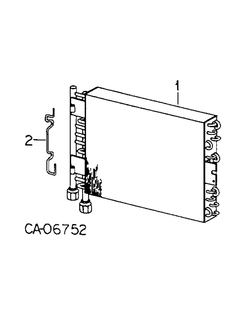 Схема запчастей Case IH 6788 - (06-01) - COOLING, OIL COOLER Cooling