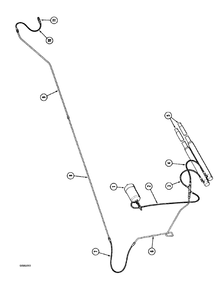 Схема запчастей Case IH 1682 - (1-10) - PICTORIAL INDEX, HEADER LIFT HYDRAULICS (00) - PICTORIAL INDEX