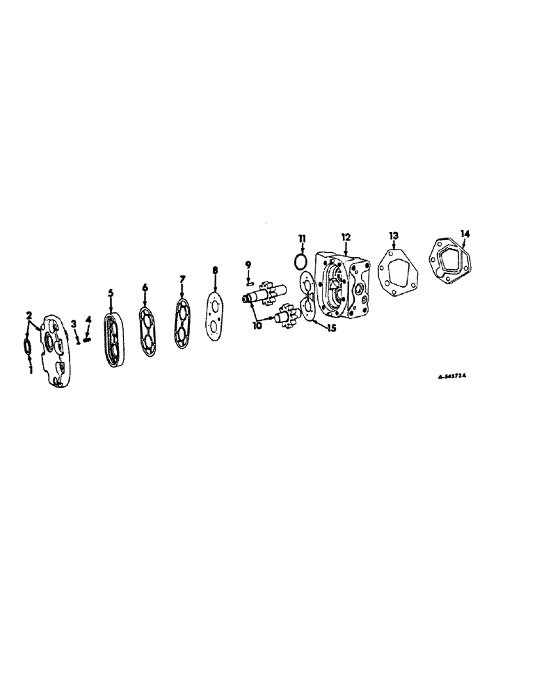 Схема запчастей Case IH HYDRO 100 - (10-10) - HYDRAULICS, HYDRAULIC PUMP, CESSNA, 12 GPM (07) - HYDRAULICS