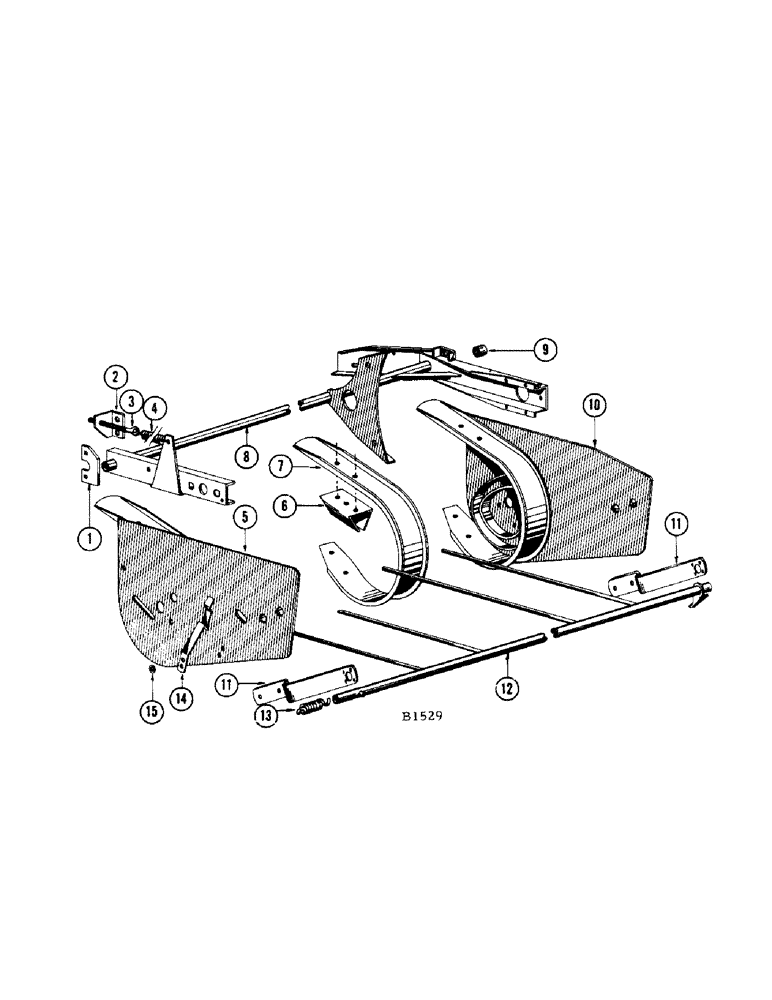 Схема запчастей Case IH 200 - (26[A]) - PICKUP STRIPPERS, WINDGUARD AND LIFT 