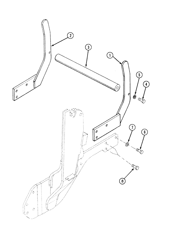 Схема запчастей Case IH L405 - (09-09) - PROTECTIVE ASSY GRILLE (09) - CHASSIS/ATTACHMENTS