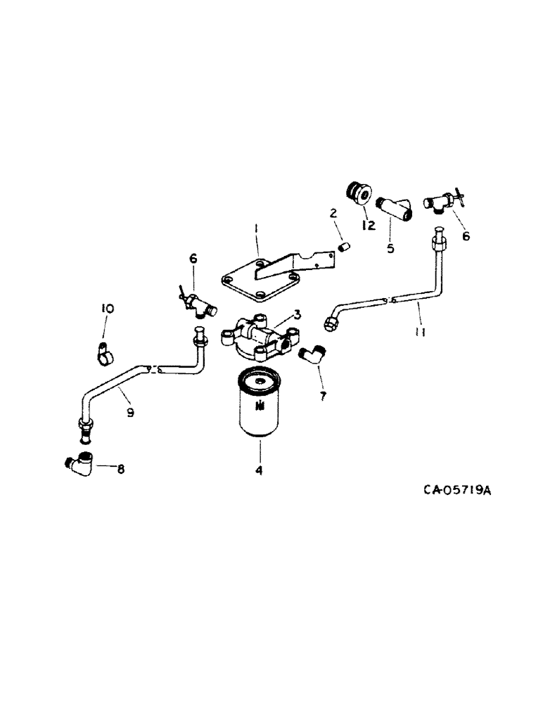 Схема запчастей Case IH 1440 - (06-06) - COOLING, COOLANT, FILTER, CONDITIONER, SERIAL NO. 20000 AND BELOW Cooling