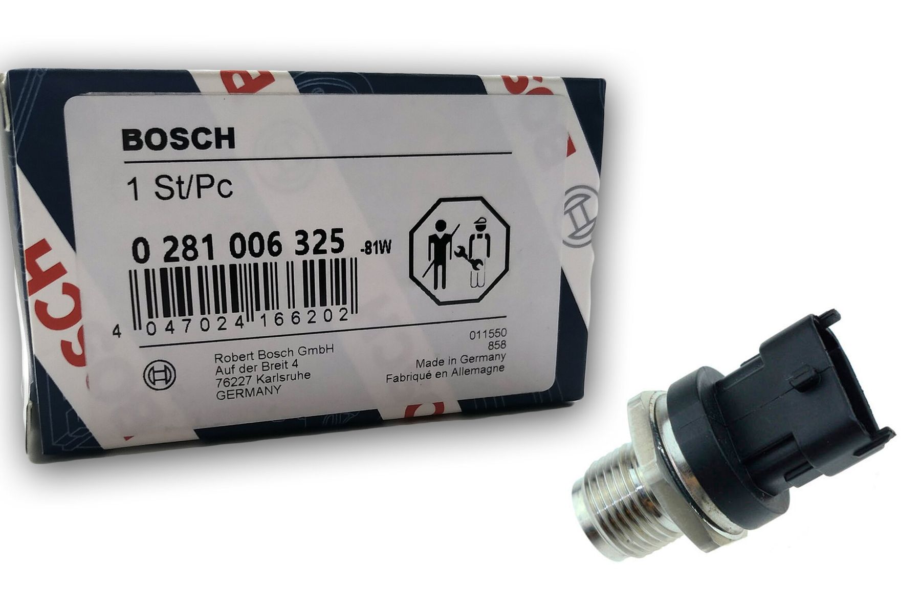 0281006325 Датчик тиску палива Bosch