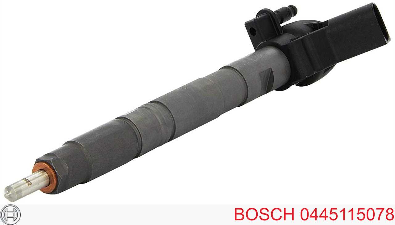 0 445 115 078 Bosch форсунка впрыска топлива